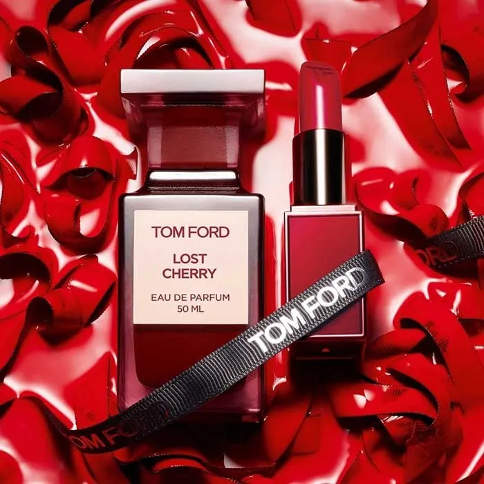 Set Nước Hoa, Son Tom Ford Lost Cherry (EDP 50ml, Lipstick Cherry 3g) - Nước hoa - Vua Hàng Hiệu