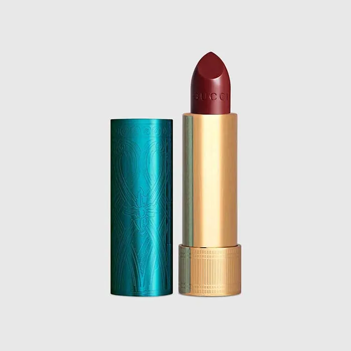 Son Gucci Rouge À Lèvres Satin Lipstick 512 Maggie Scarlet Màu Đỏ Mận