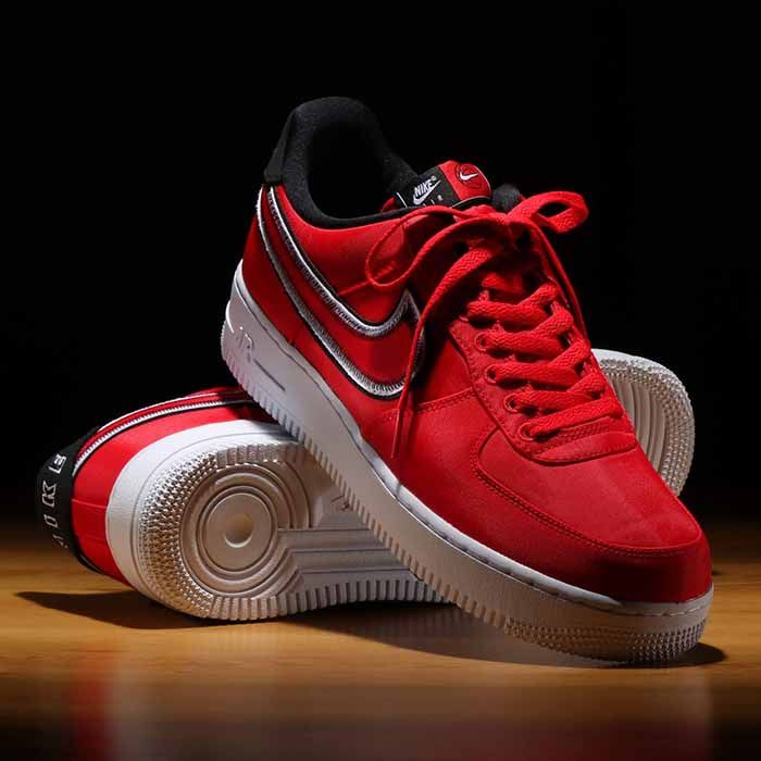 Giày Thể Thao Nike Air Force 1 Low Reverse Stitch Red CD0886 600 Màu Đỏ Size 44 1