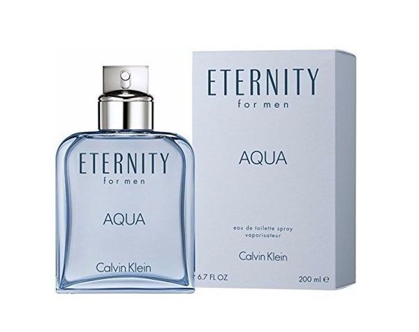 Thiết kế chai nước hoa Calvin Klein Eternity Aqua For Men 200ml