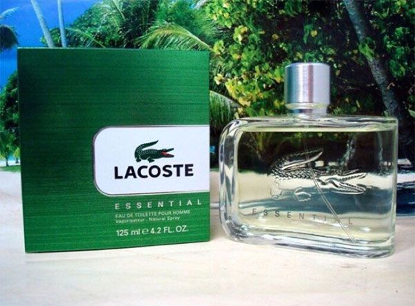 Thiết kế chai nước hoa Lacoste Essential Pour Homme EDT 125ml