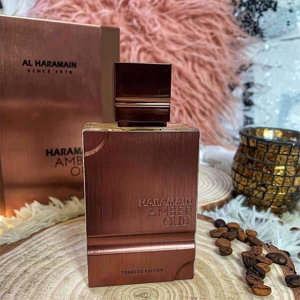 Thiết kế chai nước hoa Al Haramain Amber Oud Tobacco Edition 60ml