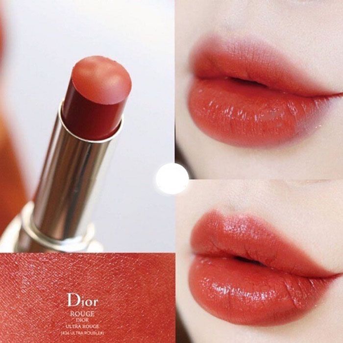 Độ bền màu tuyệt vời của Son Dior 641 Ultra Spice