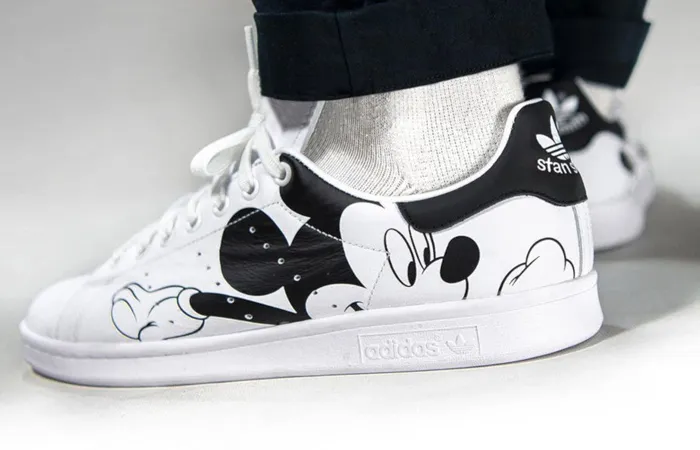 Adidas stan smith mickey clearance