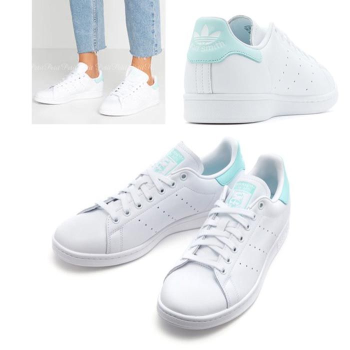 Giày Thể Thao Adidas StanSmith White Mint EF9318 Màu Trắng Phối Xanh Size 42 1