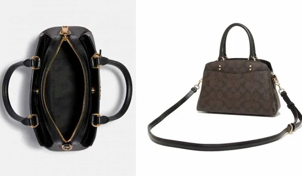 Túi Xách Coach Mini Lillie Carryall F91494 Màu Nâu Đậm Size 25 - Túi xách - Vua Hàng Hiệu
