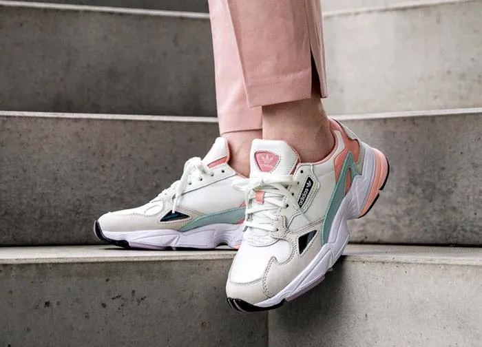 Giày Thể Thao Adidas Falcon White Pink Màu Trắng Hồng