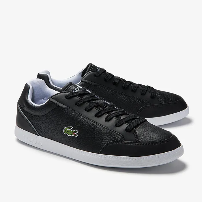 Giày Thể Thao Lacoste Graduatecap Màu Đen Size 43