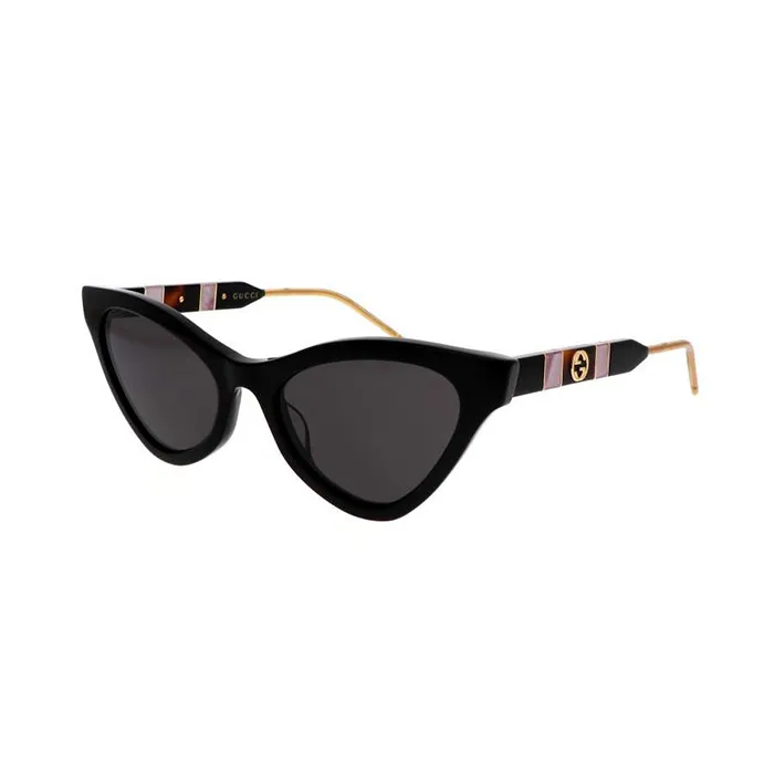 Kính Mát Lunettes De Soleil Gucci GG0597S 001 55-20 Noir Large - Kính mắt - Vua Hàng Hiệu
