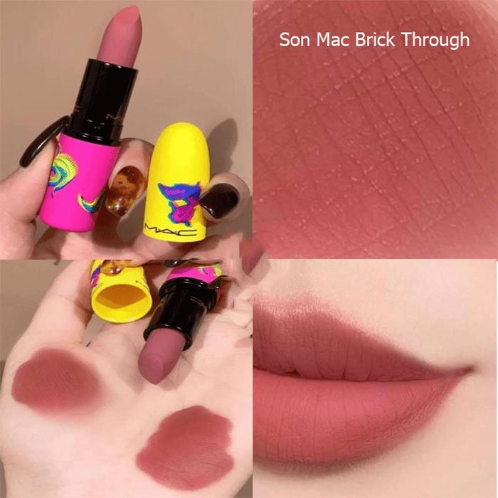 Son Mac Brick Through Màu Hồng Phấn - Moon Masterpiece - 2