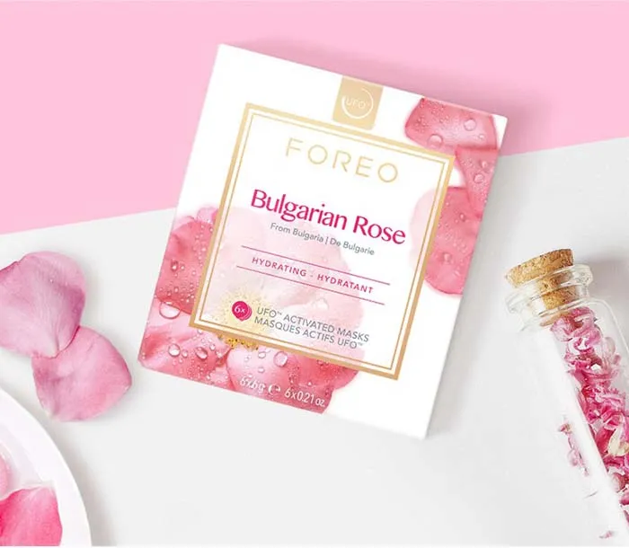 Mặt Nạ Hoa Hồng Foreo Bulgarian Rose 6 Miếng