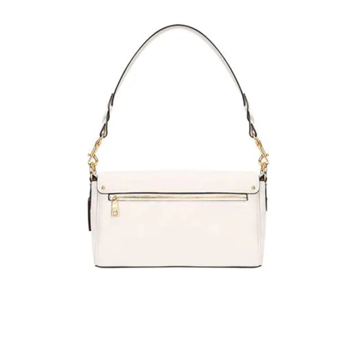 Túi Xách Coach Elle Messenger Signature Canvas Shoulder Bag Màu Trắng
