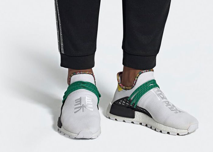 Giày Thể Thao Adidas NMD Hu Pharrell Inspiration Pack Màu Trắng Size 41 1