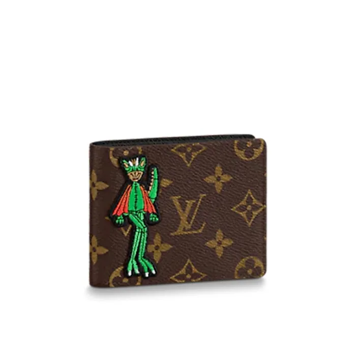 Ví Nam Louis Vuitton LV M80156 Slender Wallet Màu Nâu - Túi xách - Vua Hàng Hiệu