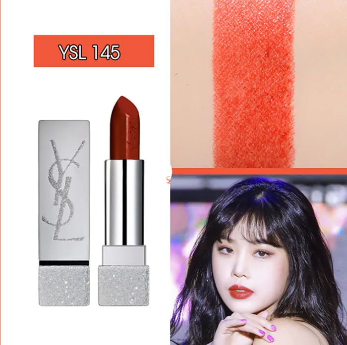 Son Yves Saint Laurent YSL 145 Lost In Marais Đỏ Cam Cháy - Limited Edition