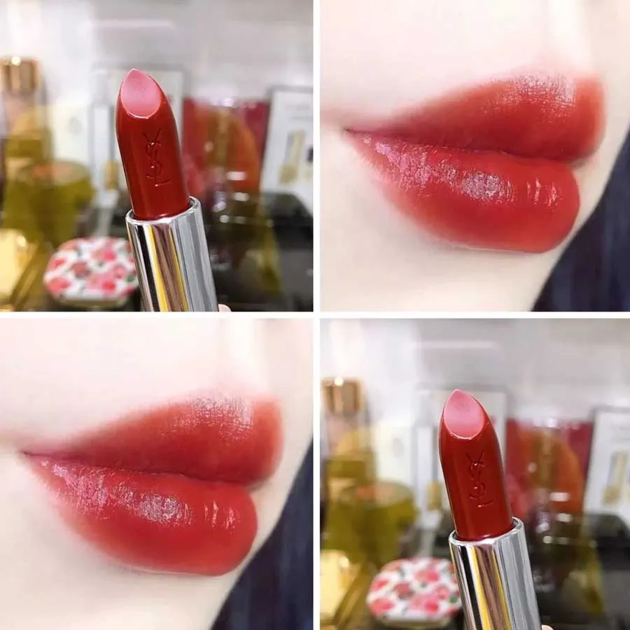 Son Yves Saint Laurent YSL 145 Lost In Marais Đỏ Cam Cháy - Limited Edition