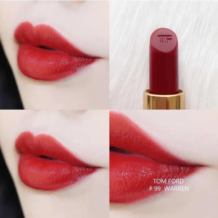 Son Tom Ford Lip Color Mini 'Lip and Boy' 99 Warren Màu Đỏ Tươi