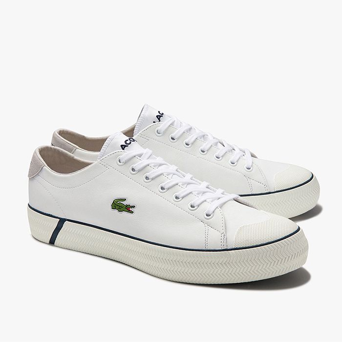 Giày Thể Thao Lacoste Gripshot Leather 120 Màu Trắng Size 40 - 1