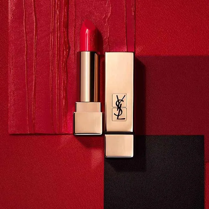 Son Yves Saint Laurent YSL Rouge Pur Couture 104 Jeu D'attraction Màu Đỏ Thuần