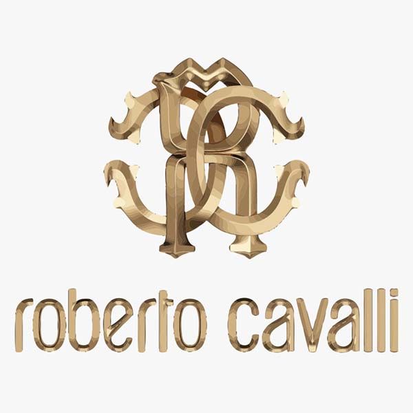 Áo Phông Roberto Cavalli RC Serpent Logo T-shirt Blanc Màu Trắng Size M - 2