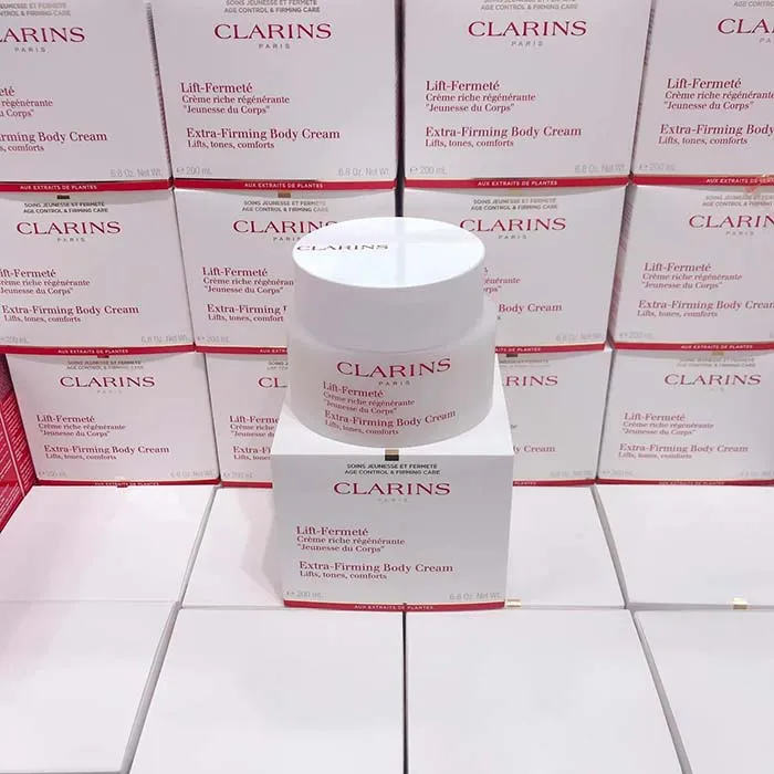Kem Dưỡng Hỗ Trợ Làm Săn Chắc Da Clarins Extra-Firming Body Cream 200ml - Mỹ phẩm - Vua Hàng Hiệu