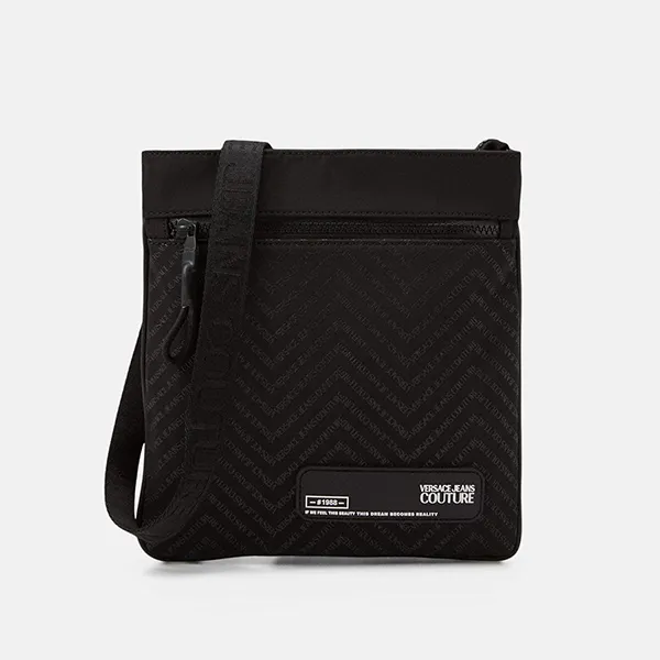 Túi Versace Jeans Couture Crossbody Bag Black Màu Đen - Túi xách - Vua Hàng Hiệu