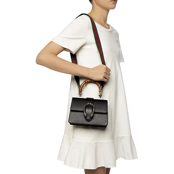 Túi Cầm Tay Gucci Dionysus Mini Top Handle Bag Màu Đen - Túi xách - Vua Hàng Hiệu