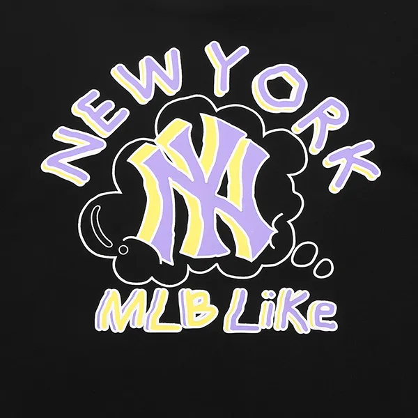 Áo Phông MLB Like Popcorn Overfit Short Sleeve T-shirt New York Yankees Màu Đen Size XS - Thời trang - Vua Hàng Hiệu
