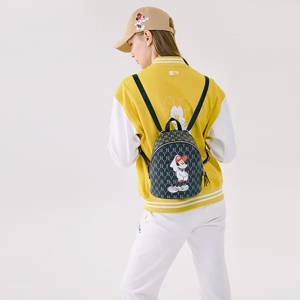 Balo MLB X Disney Mono Backpack New York Yankees Màu Đen - Túi xách - Vua Hàng Hiệu