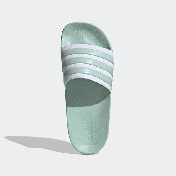 Dép Quai Ngang Adidas Adilette Slides Shower Green Tint Màu Xanh Bạc Hà