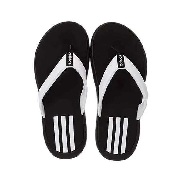 Dép Xỏ Ngón Adidas Comfort EG2065 Màu Đen Trắng Size 40.5