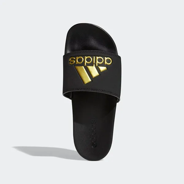 Dép Quai Ngang Adidas Adilette Core Black Gold Metallic Màu Đen
