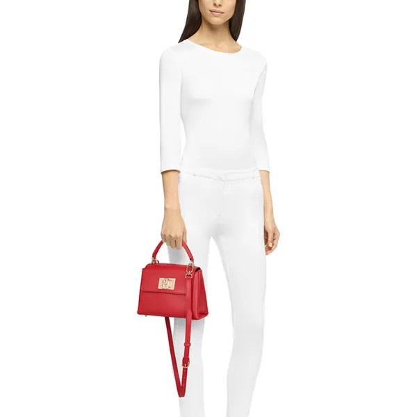 Túi Cầm Tay Furla 1927 Mini Top Handle Ruby Màu Đỏ