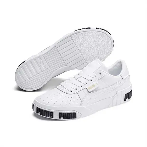 Giày Thể Thao Puma Cali Bold White/Black Màu Trắng Đen - Giày - Vua Hàng Hiệu