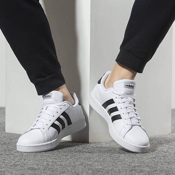 Combo Giày Thể Thao Adidas Couple Grand Court F36483 Size 36.5 Và Size 39 - 1