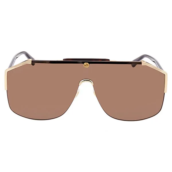 Kính Mát Gucci Brown Shield Men's Sunglasses GG0291S 002 99 Màu Nâu - Kính mắt - Vua Hàng Hiệu