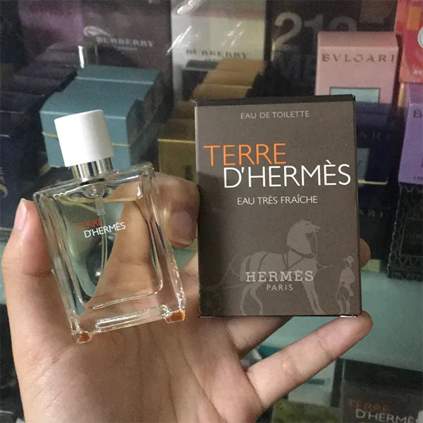 Nước Hoa Hermes Terre D'Hermes Eau Tres Fraiche 12.5ml - Nước hoa - Vua Hàng Hiệu