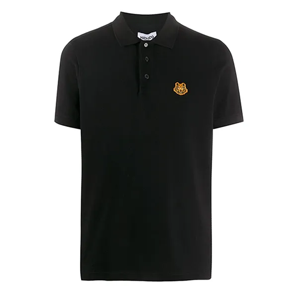 Áo Polo Kenzo Tiger Patch Polo Shirt PFA65PO0014PU 99 Màu Đen - Thời trang - Vua Hàng Hiệu