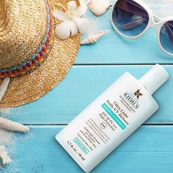 Kem Chống Nắng Cho Da Mụn Kiehl's Ultra Light Daily UV Defense Mineral Sunscreen SPF 50 PA+++ - Kem chống nắng - Vua Hàng Hiệu