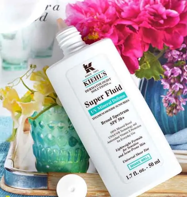 Kem Chống Nắng Cho Da Mụn Kiehl's Ultra Light Daily UV Defense Mineral Sunscreen SPF 50 PA+++ - Kem chống nắng - Vua Hàng Hiệu
