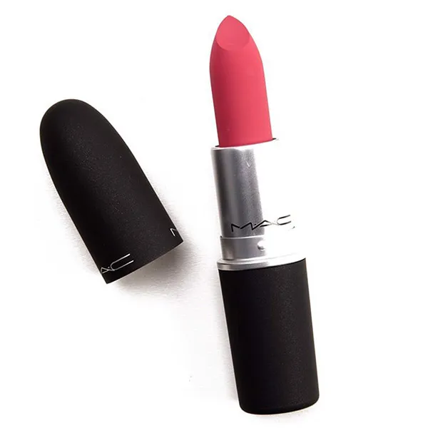 Son MAC Powder Kiss Lipstick Màu 301 A Little Tamed Màu Hồng