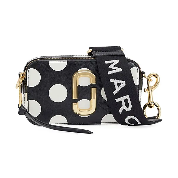 Túi Đeo Chéo Marc Jacobs Ladies The Snapshot Dot Camera Crossbody Bag M0014885-002 Màu Đen