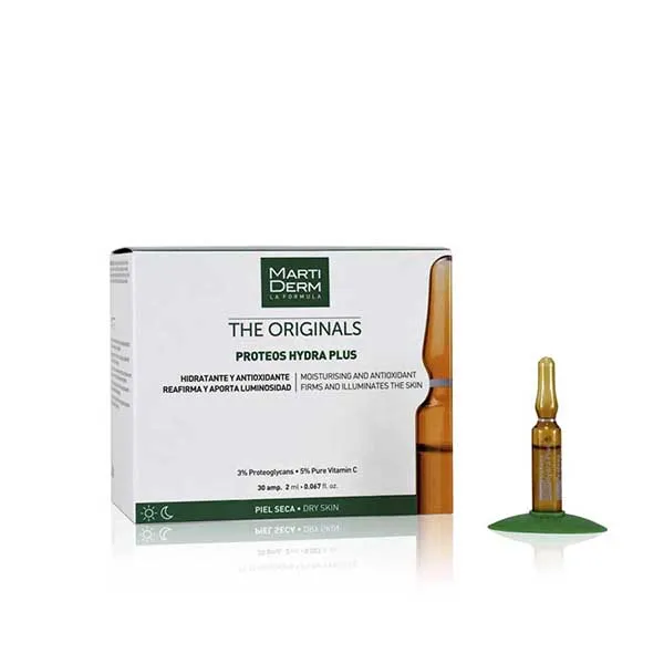 Ampoule Dưỡng Ẩm, Làm Săn Chắc Và Hỗ Trợ Trẻ Hóa Da - MartiDerm The Originals Proteos Hydra Plus 30 ống x 2ml - Mỹ phẩm - Vua Hàng Hiệu