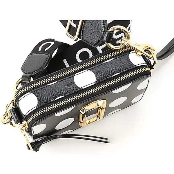 Túi Đeo Chéo Marc Jacobs Ladies The Snapshot Dot Camera Crossbody Bag M0014885-002 Màu Đen