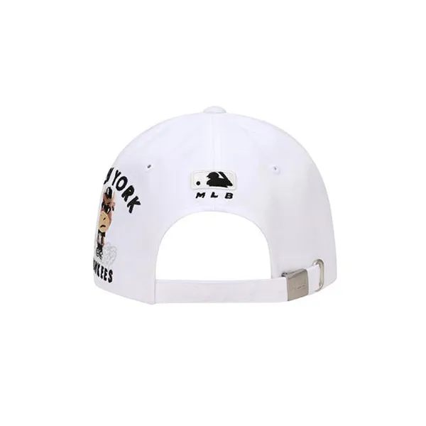 Mũ MLB Cash Cow Unisex Curved Cap White New York Yankees 32CPKC111-50W Màu Trắng