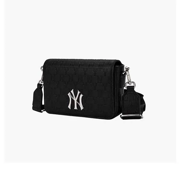 Túi MLB Monogram Hoodie Bag New York Yankees White 32BGPB11150I  O    GIAYSAUVN