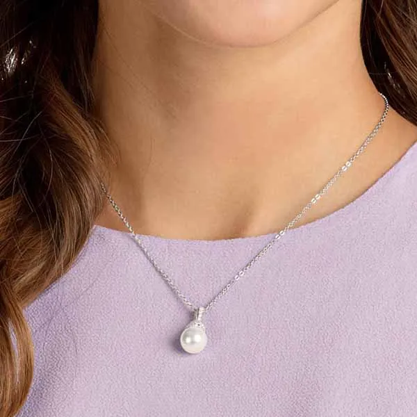 Dây Chuyền Swarovski Originally Pendant White Rhodium Plated - Trang sức - Vua Hàng Hiệu