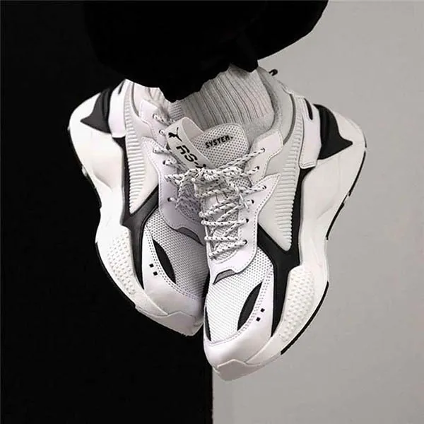 Giày Thể Thao Puma RS-X Core Black Màu Trắng Đen Size 36 - Giày - Vua Hàng Hiệu