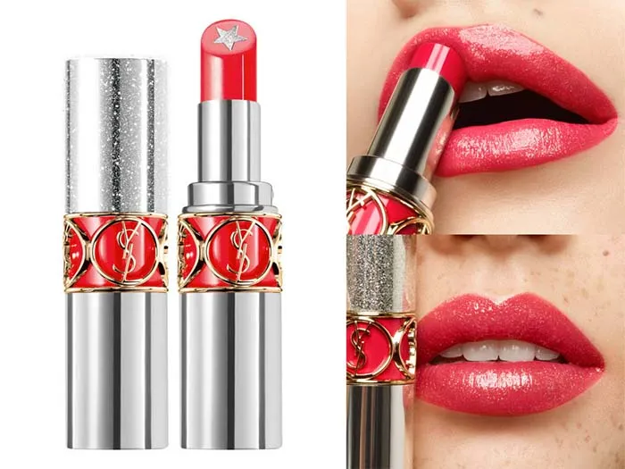 Son Dưỡng Yves Saint Laurent YSL Rouge Volupte Rock’N Shine Màu 05 Rocking Coral Hồng Cam