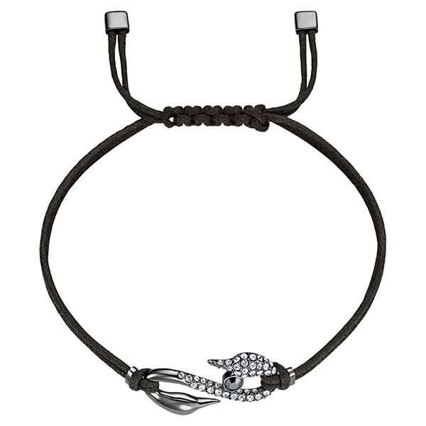 Vòng Đeo Tay Swarovski Power Collection Hook Bracelet Dark Gray Ruthenium Plated - 3